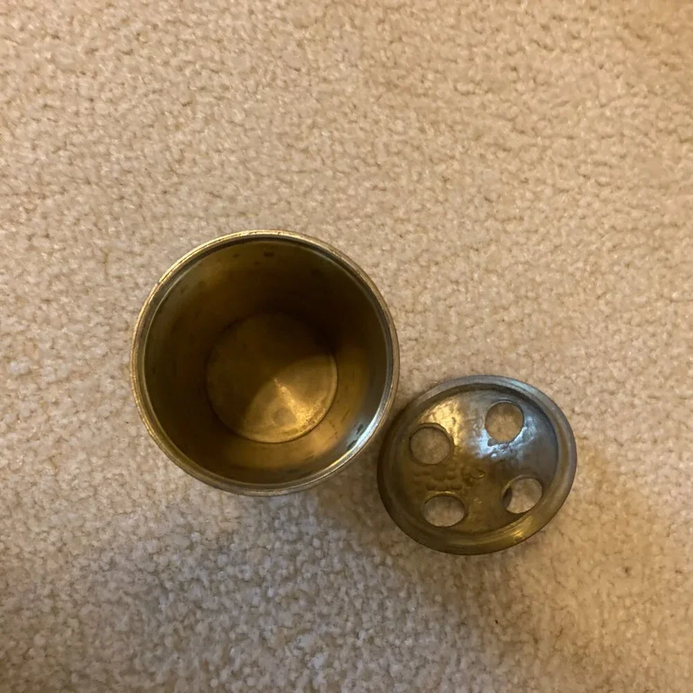 Vintage antique brass